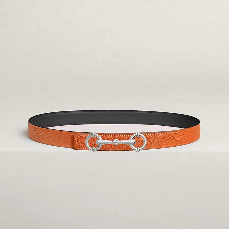 Replicate Lady Rider belt buckle   Reversible leather strap 24 mm(1:1 replica)