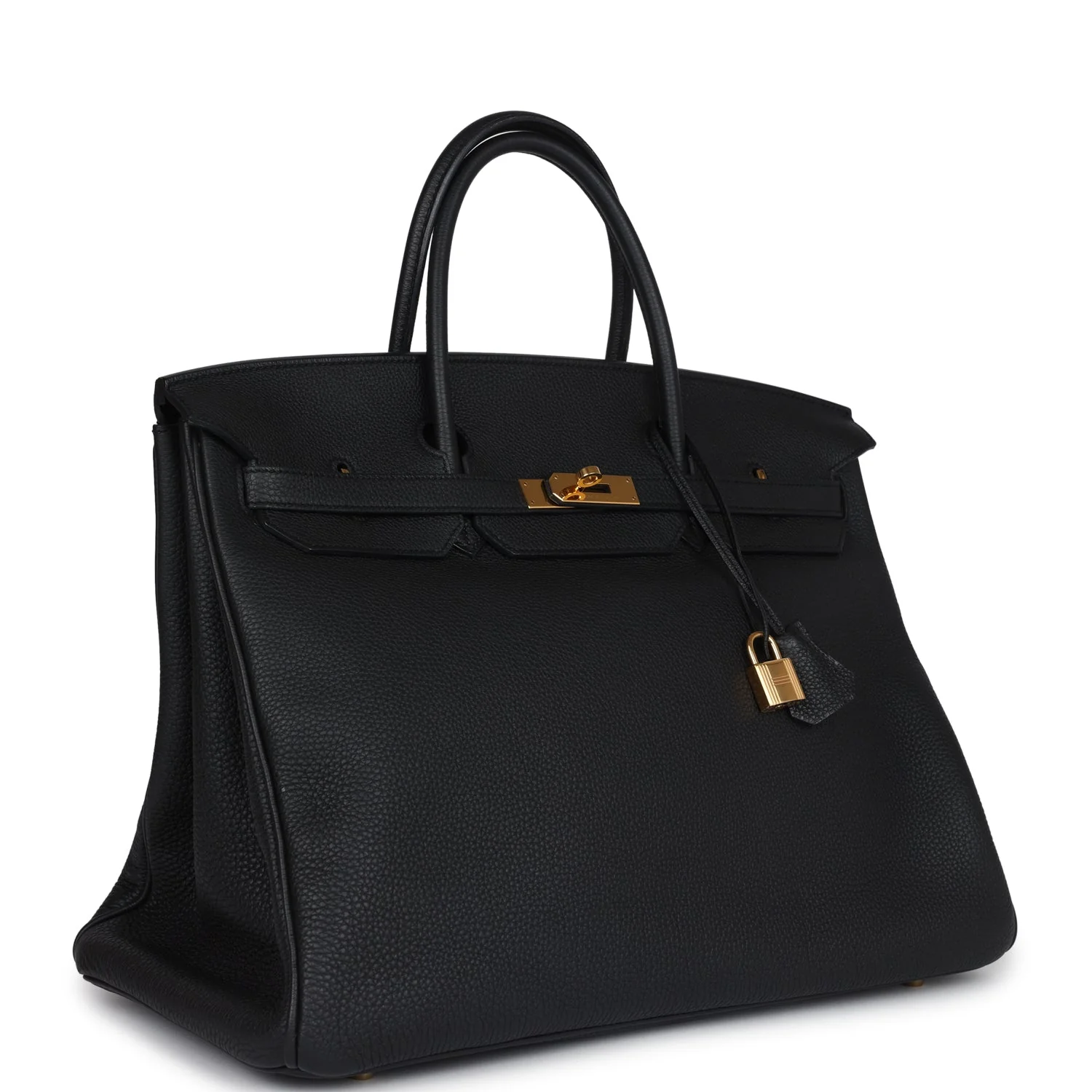 Replicate Hermes Birkin 40 Black Togo Gold Hardware(1:1 replica)