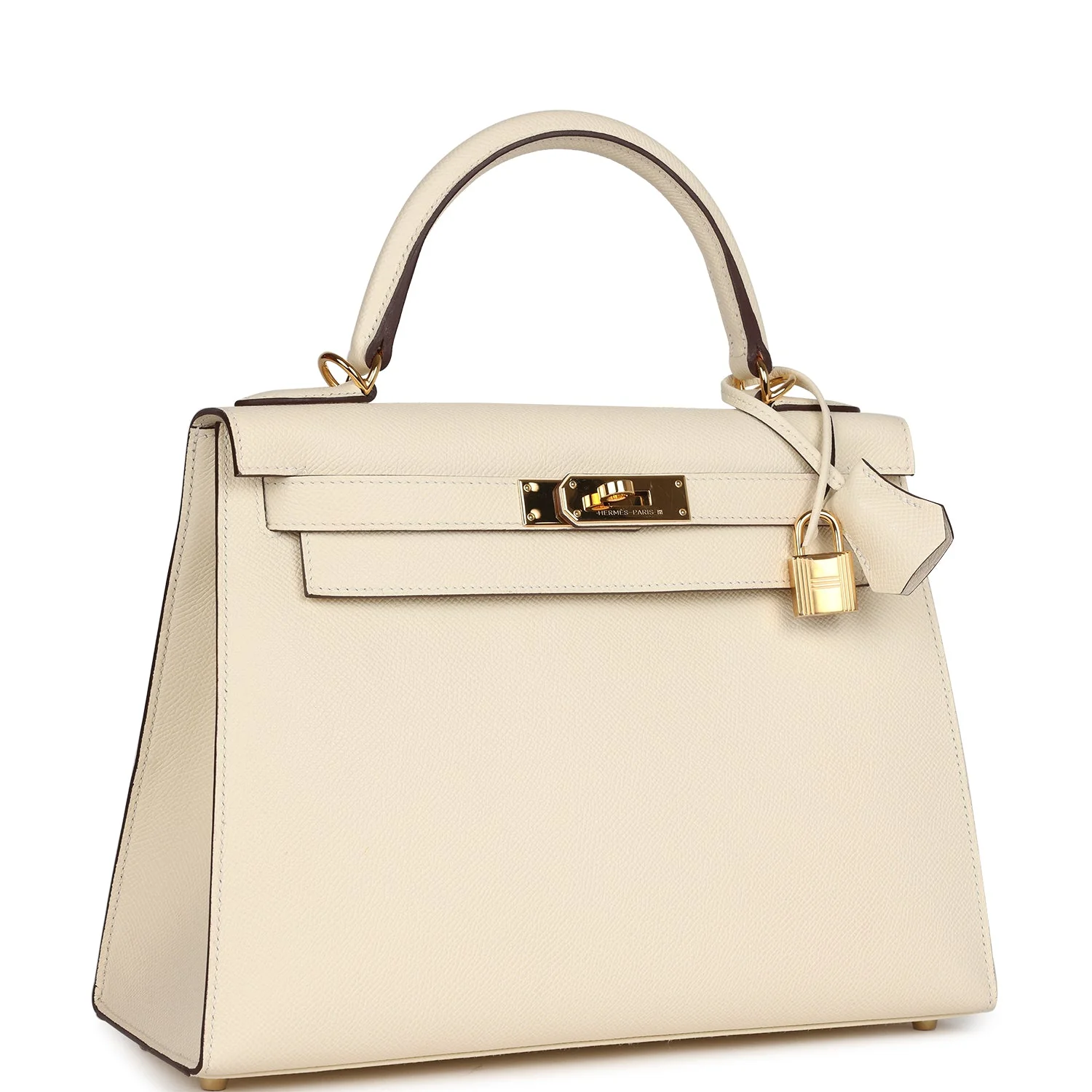 Replicate Hermes Kelly Sellier 28 Nata Epsom Gold Hardware(1:1 replica)