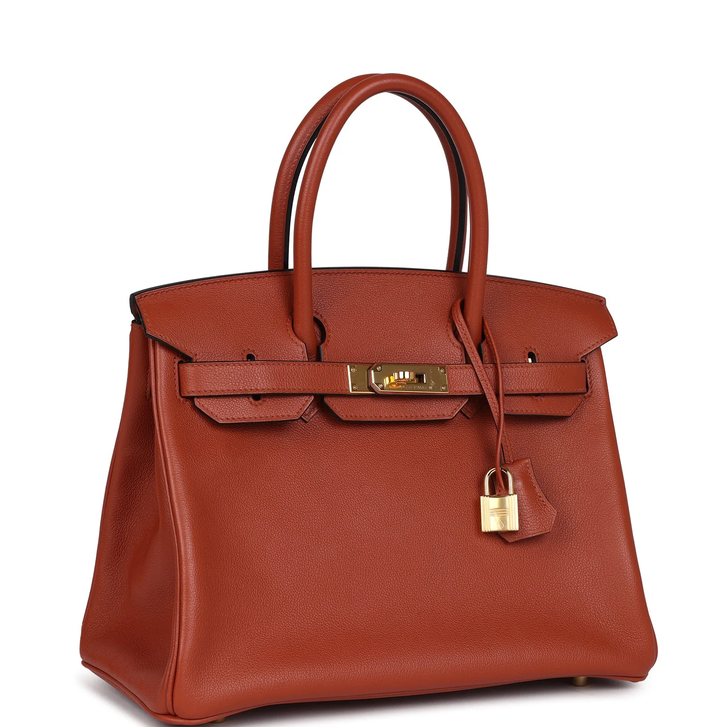 Replicate Hermes Birkin 30 Cuivre Taurillon Novillo Gold Hardware(1:1 replica)
