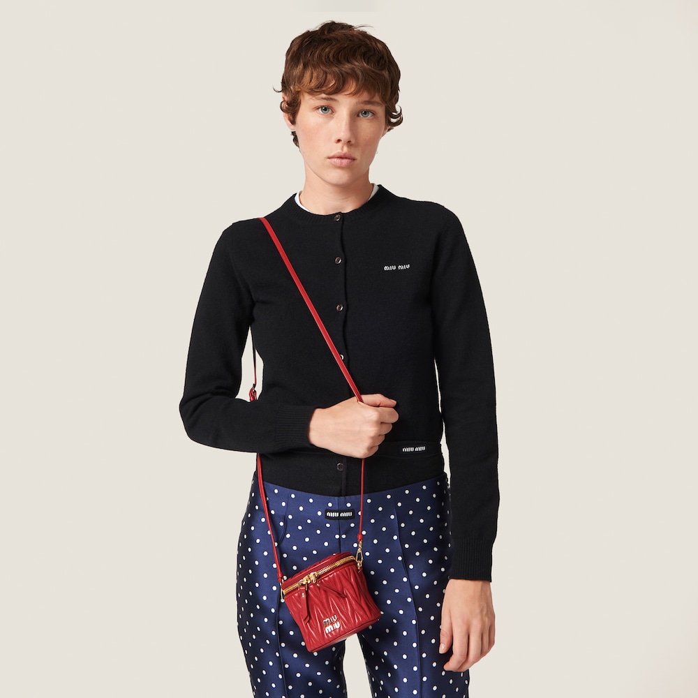 Replicate Matelassé nappa leather micro bag(1:1 replica)