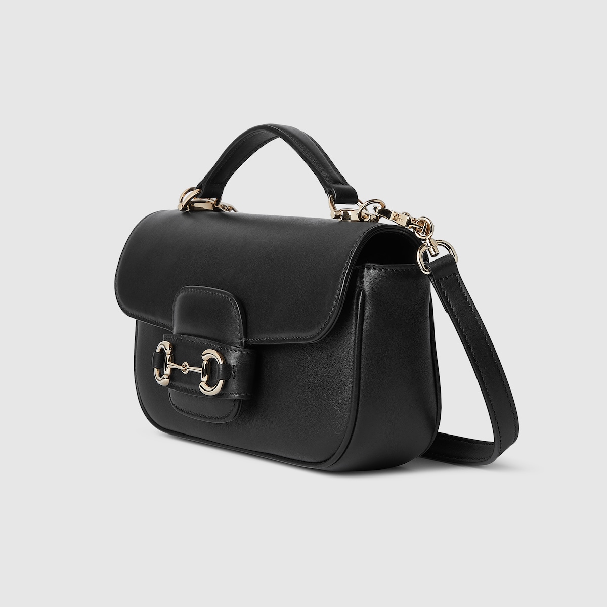 Replicate Gucci Horsebit 1955 Soft Small Top Handle Bag(1:1 replica)