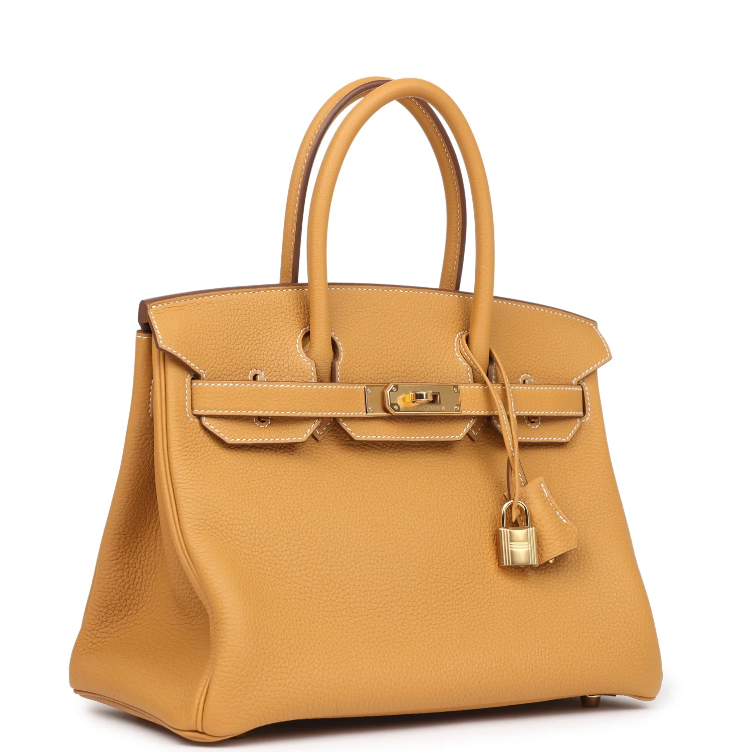 Replicate Hermes Birkin 30 Natural Sable Togo Gold Hardware(1:1 replica)