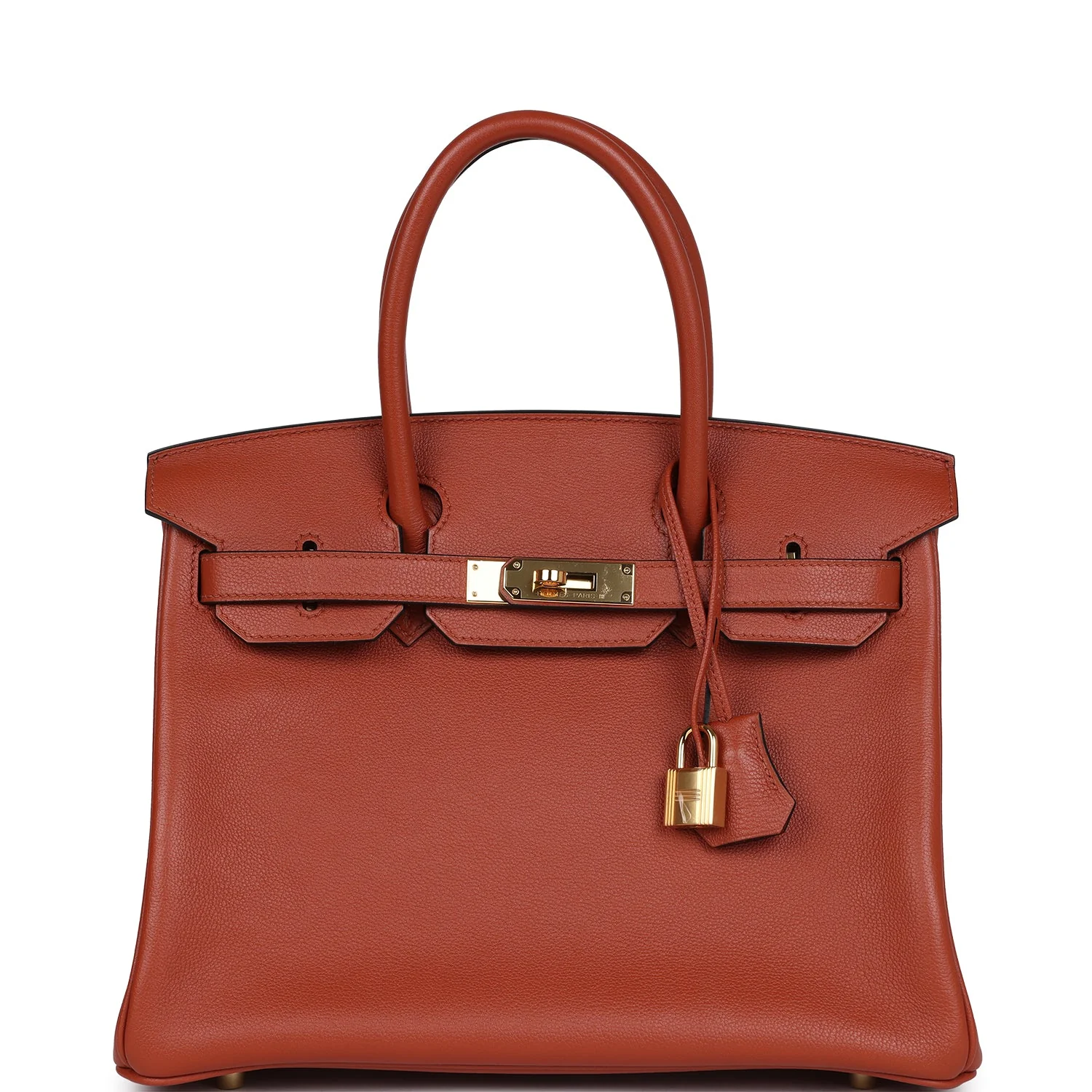 Replicate Hermes Birkin 30 Cuivre Taurillon Novillo Gold Hardware(1:1 replica)