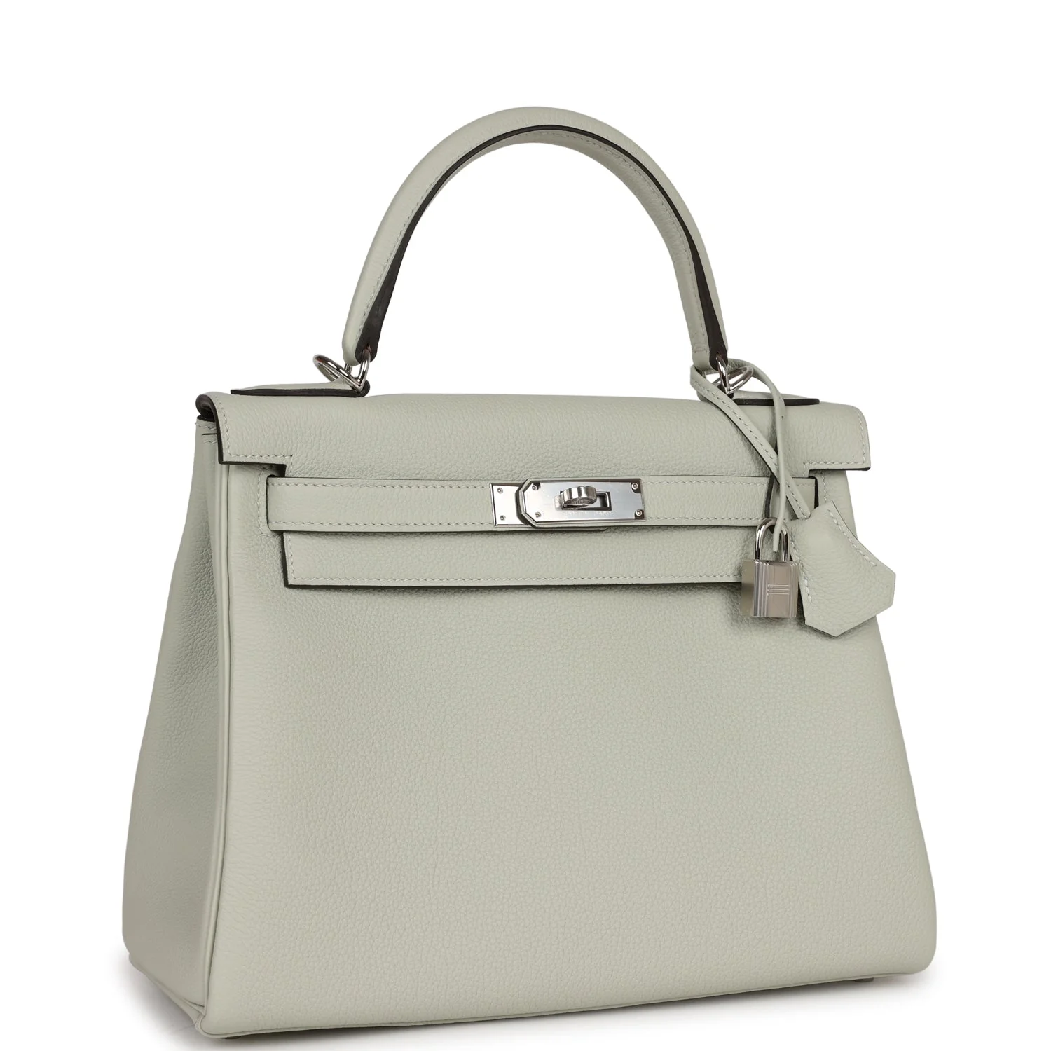 Replicate Hermes Kelly Retourne 28 Gris Neve Togo Palladium Hardware(1:1 replica)