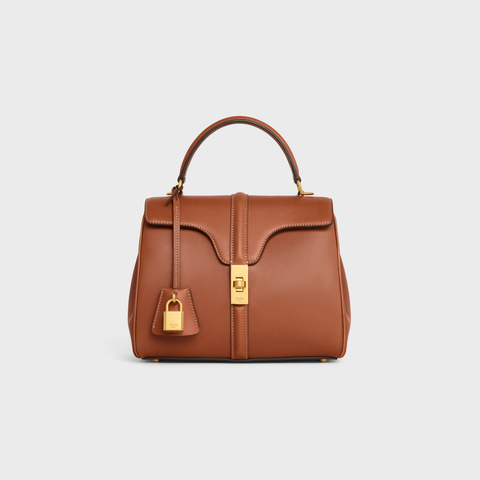 Replicate SMALL 16 BAG IN NATURAL CALFSKIN TAN(1:1 replica)
