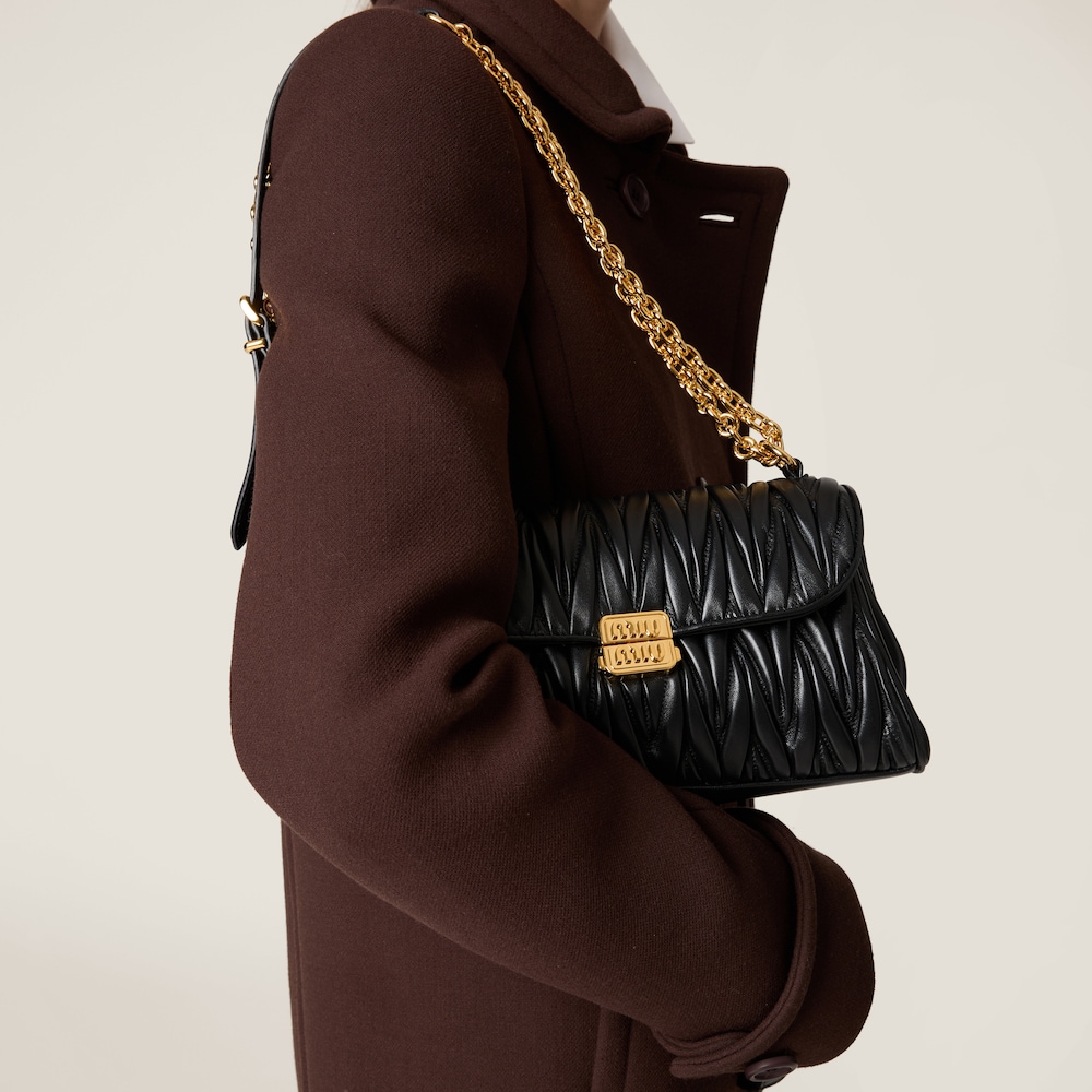 Replicate Matelassé nappa leather shoulder bag(1:1 replica)