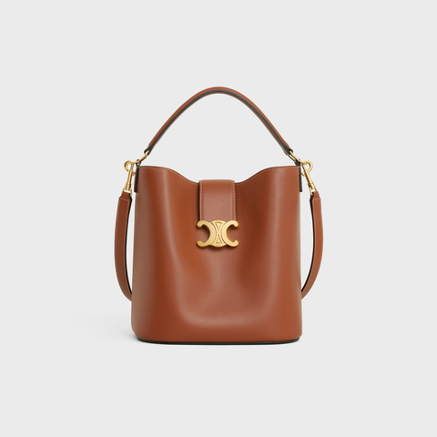 Replicate MEDIUM LOUISE BAG IN SMOOTH CALFSKIN TAN(1:1 replica)