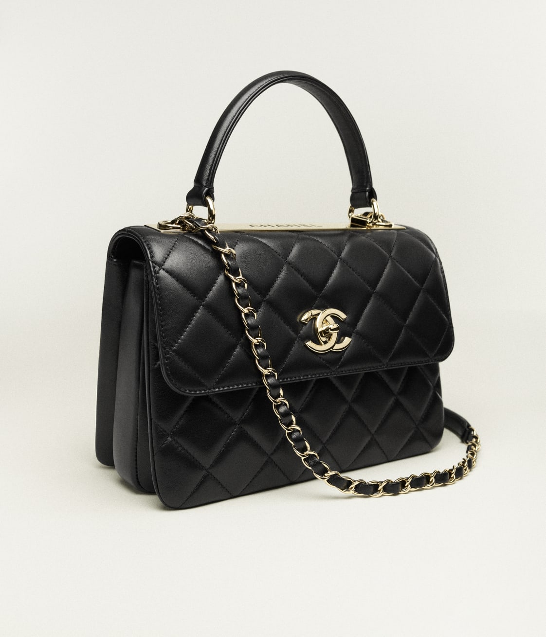 Replicate CHANEL FLAP BAG WITH TOP HANDLE(1:1 replica)