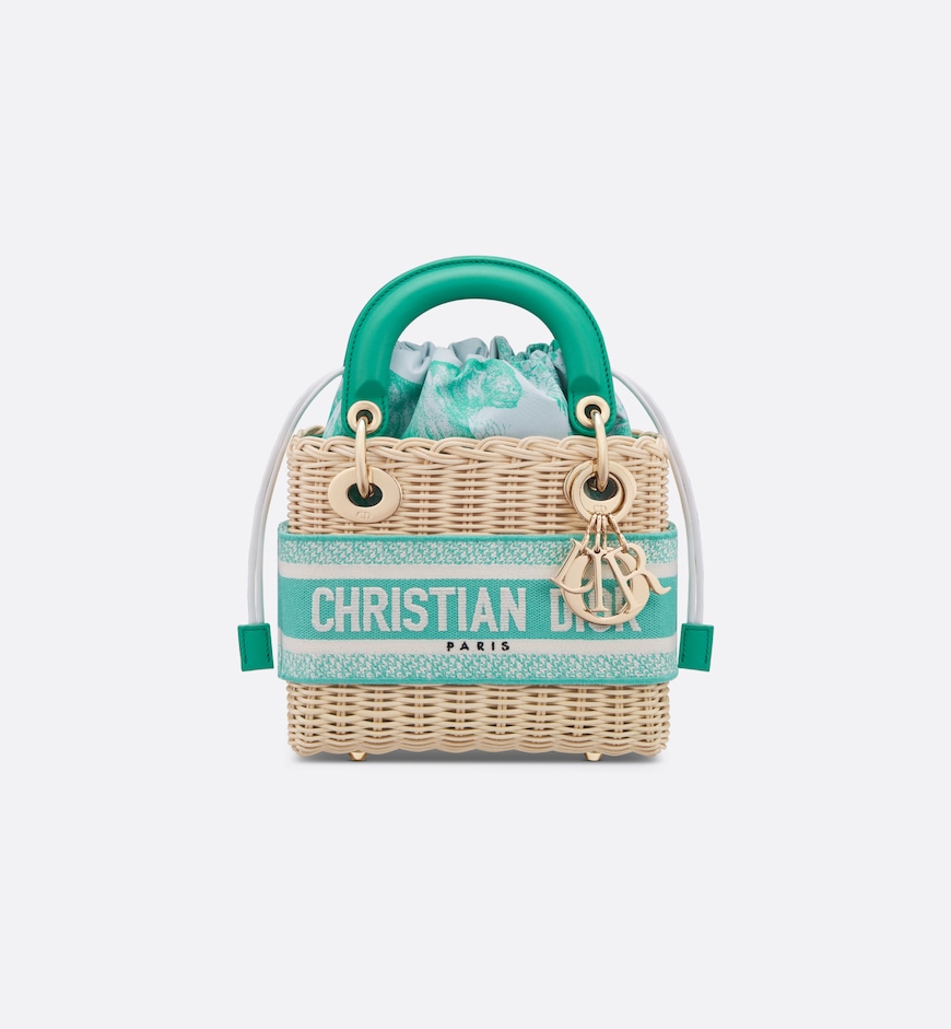 Replicate Dior Mini Dioriviera Lady Dior Bag(1:1 replica)