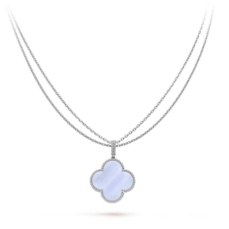 Replicate Magic Alhambra long necklace, 1 motif(1:1 replica)