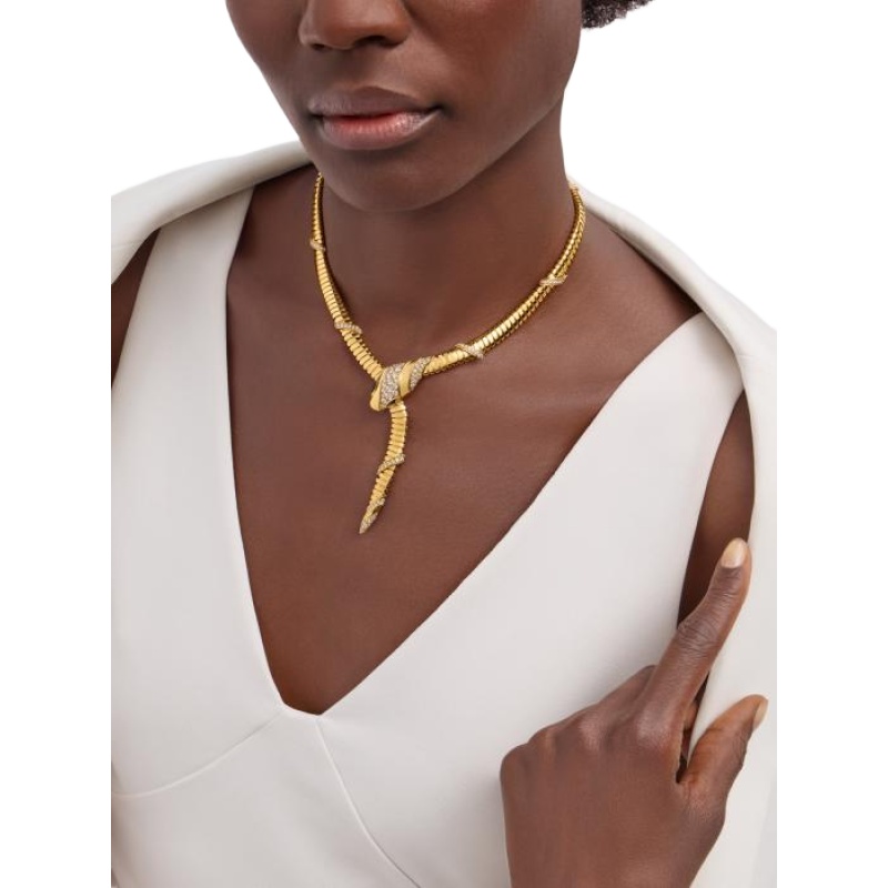 Replicate Serpenti Tubogas Necklace(1:1 replica)