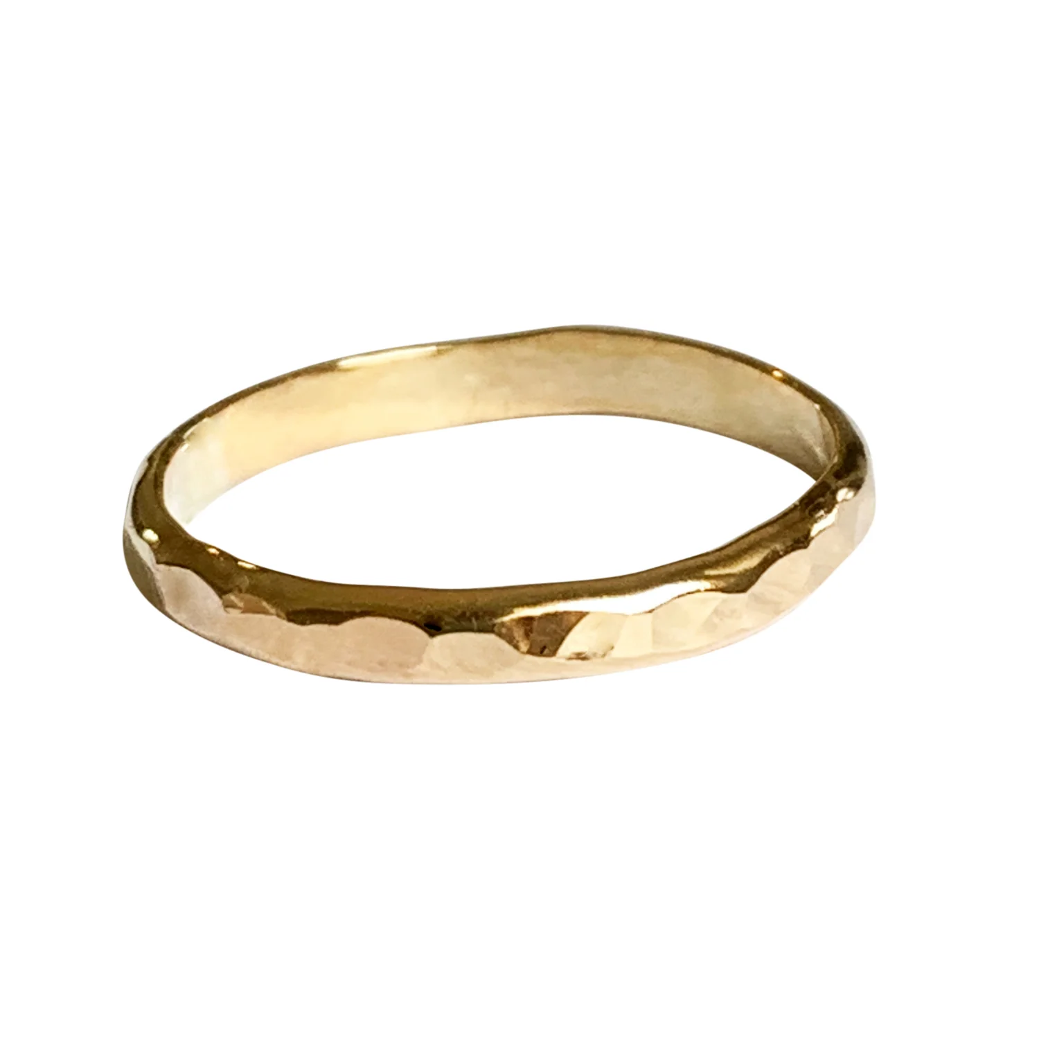 Bague d’orteil martelée de 3 mm