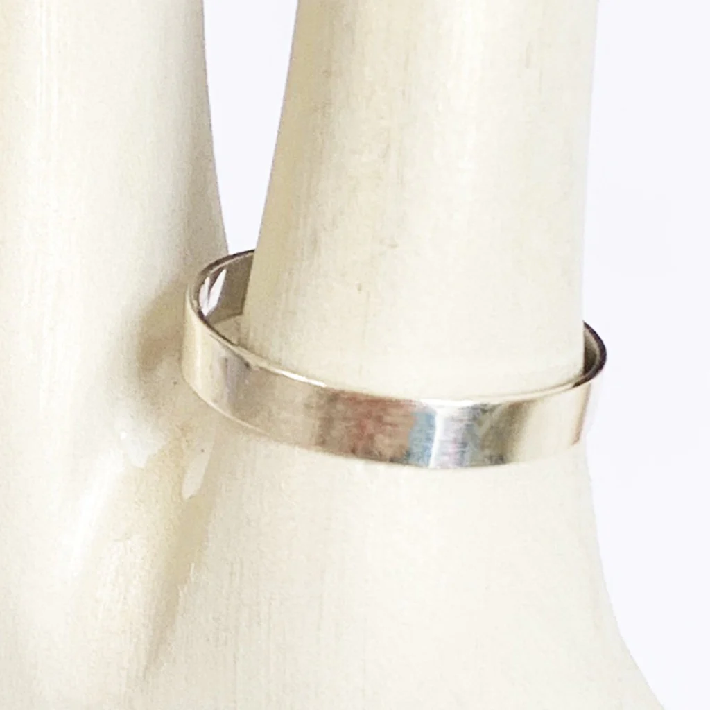 Bague d’orteil plate de 3 mm