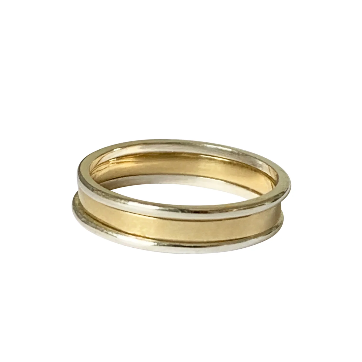Bague d’orteil anneau plat de 2 mm en or 14 carats