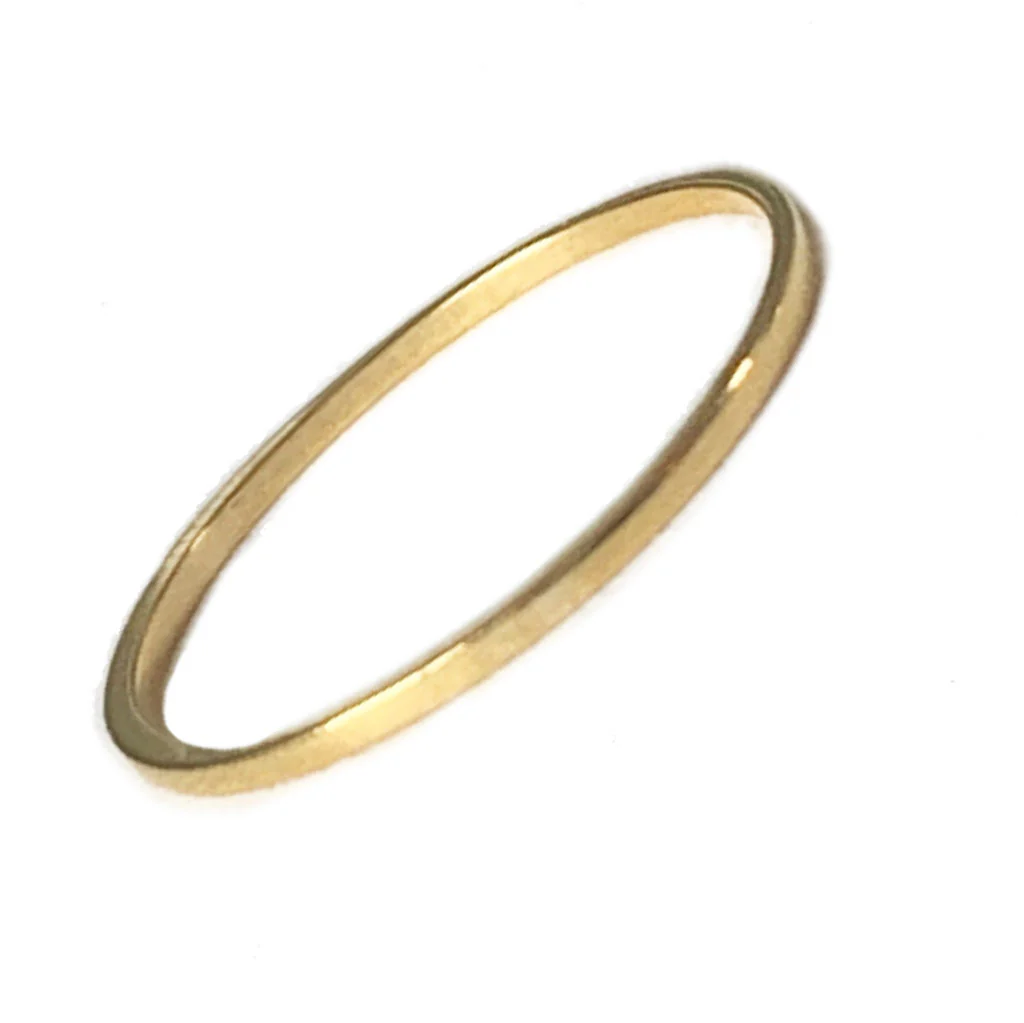 Bague d’orteil originale plate de 1 mm