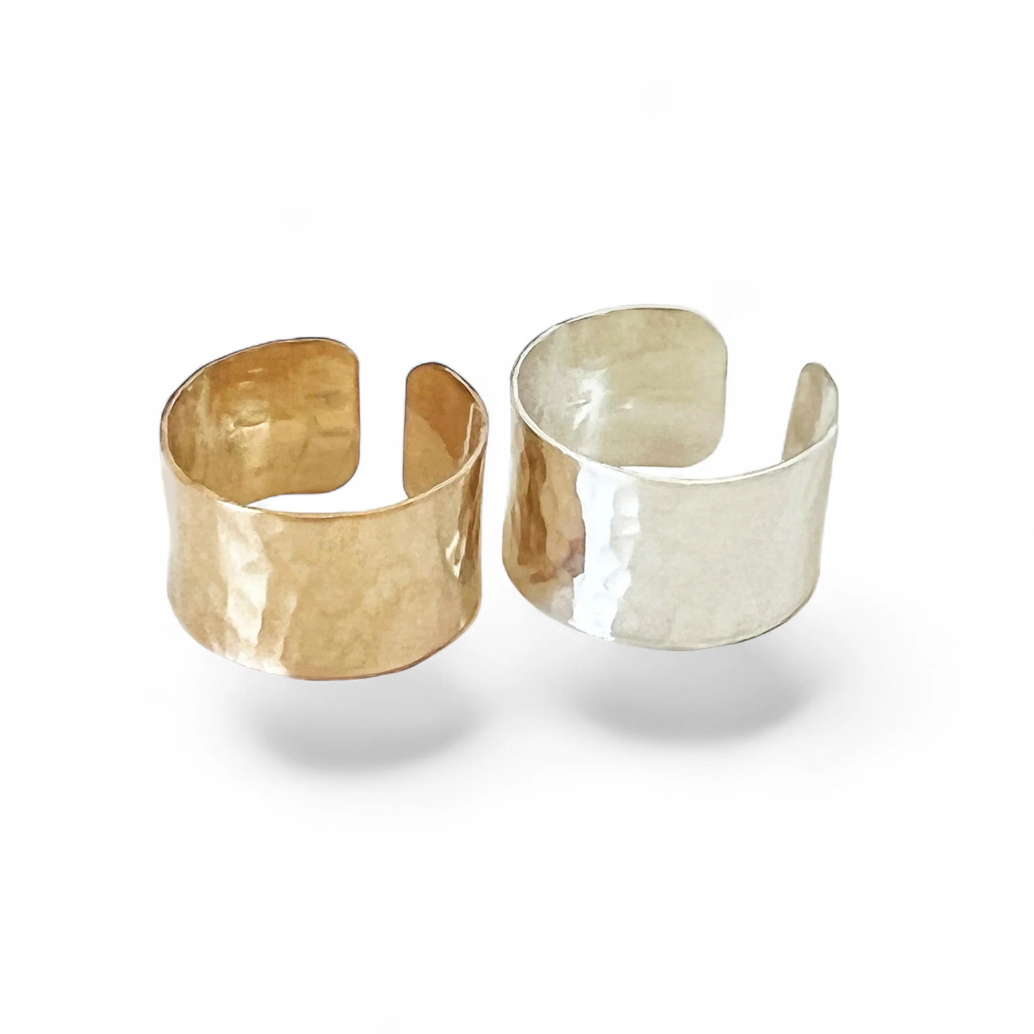 Bague d’orteil ajustable à large bande C-Gar