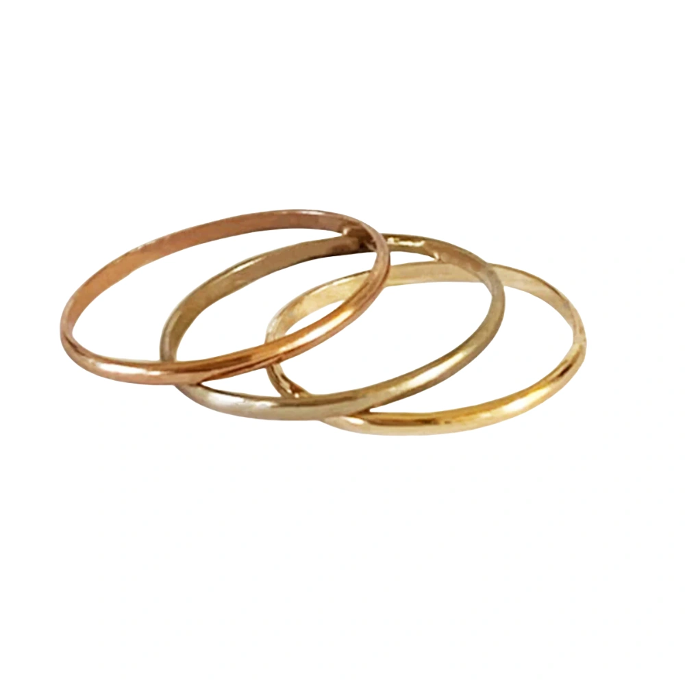 Bague de doigt ou de pouce à bande de 1 mm