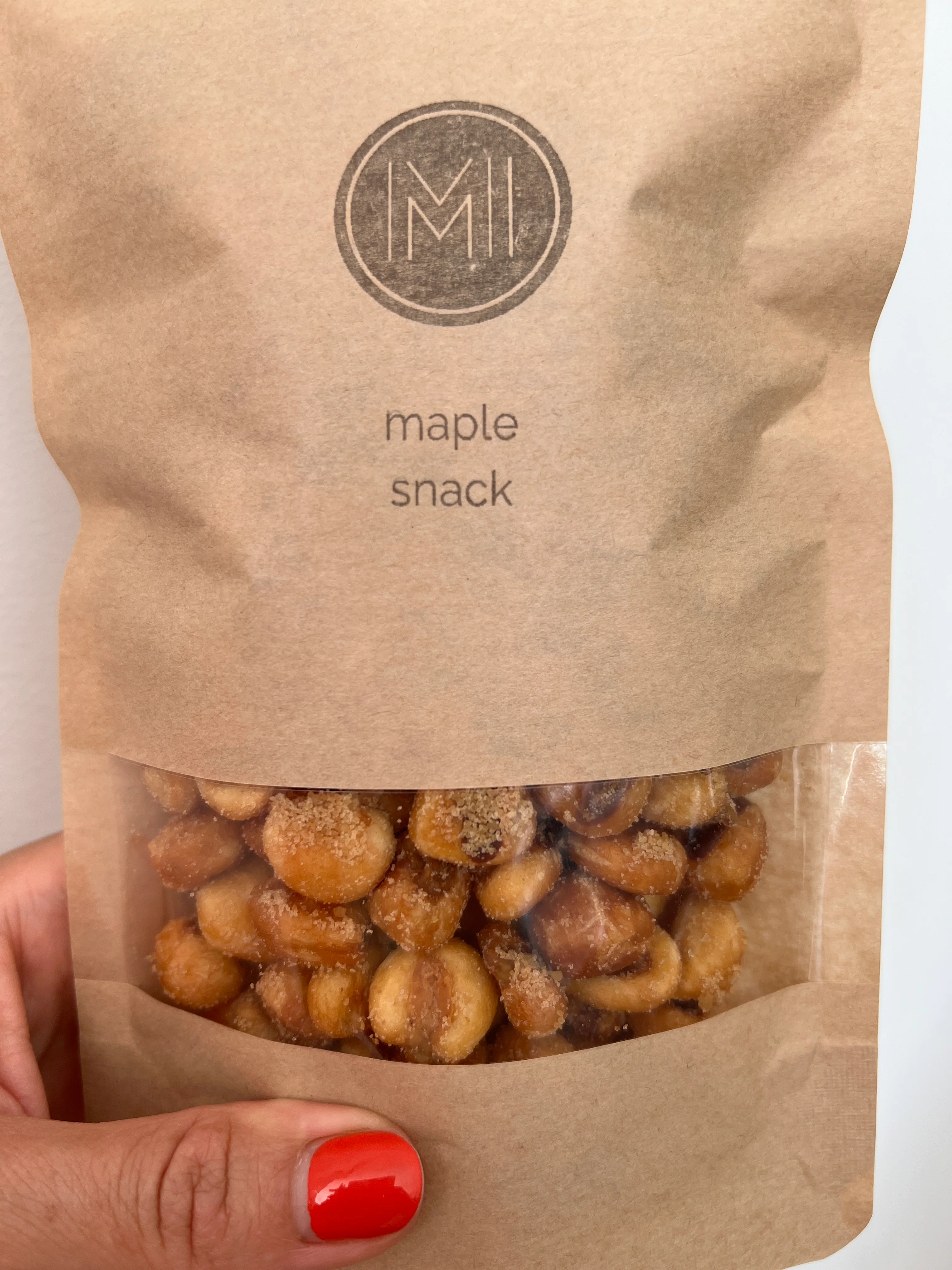 maple snack - roasted corn