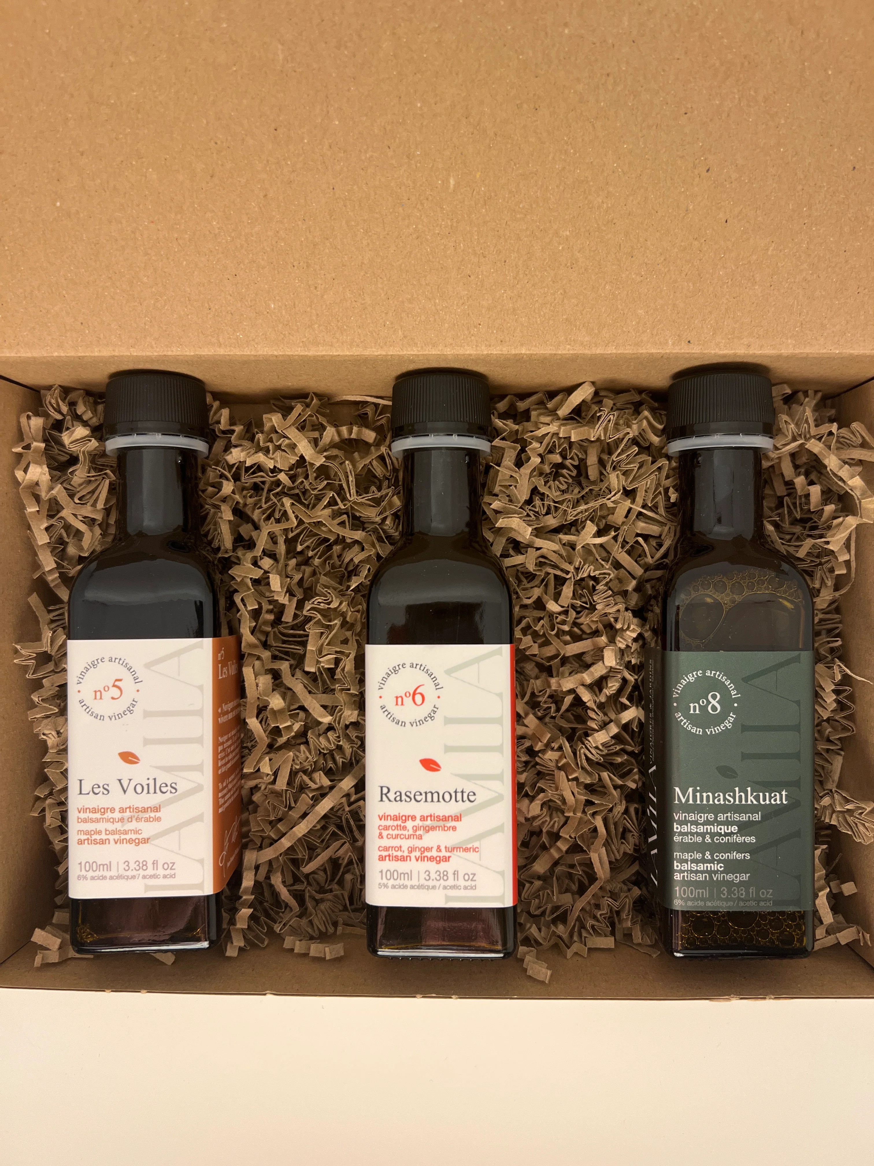 maple vinegar discovery set - 3x100ml | 4x100ml