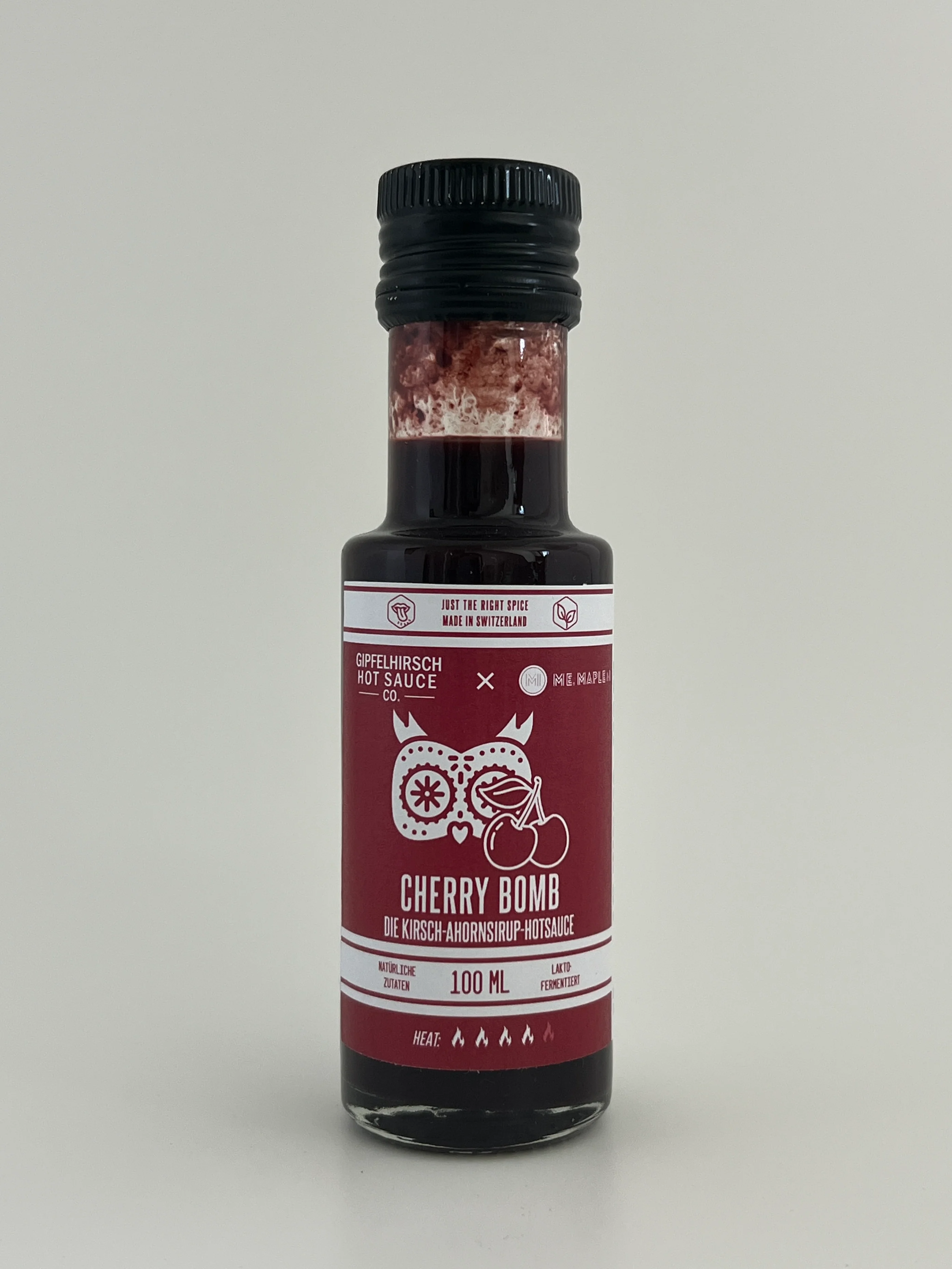 maple hot sauce collab with Gipfelhirsch