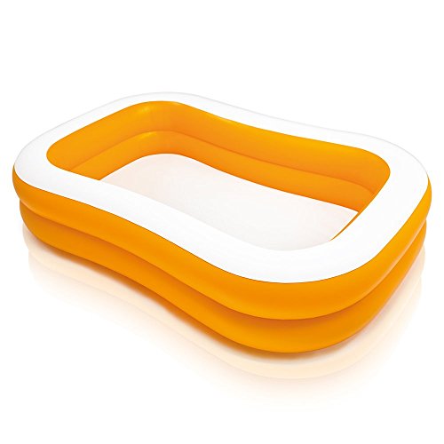 Intex Mandarin Swim Center Family Pool, 90" x 58" x 18", for Ages 3 : Giochi e giocattoli