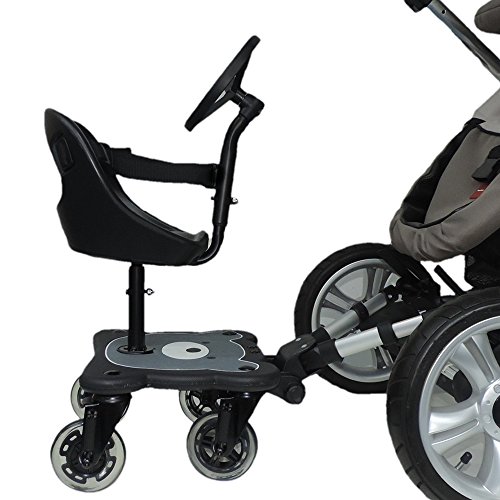 Eichhorn Cozy B Rider Pedana con seggiolino, Per passeggini senza freni pieghevoli : Prima infanzia