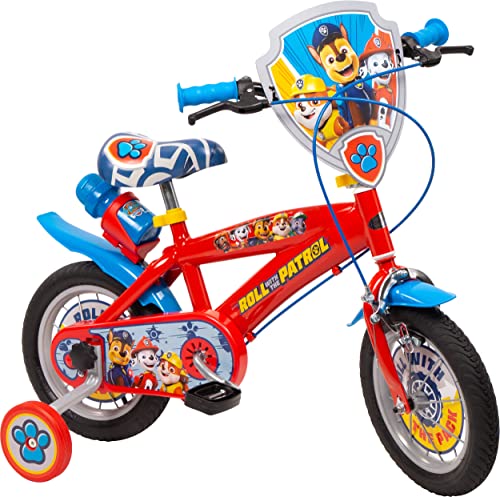 TOIMSA Paw Patrol, Bicicletta Unisex Bambini, Multicolore, 12 : Sport e tempo libero
