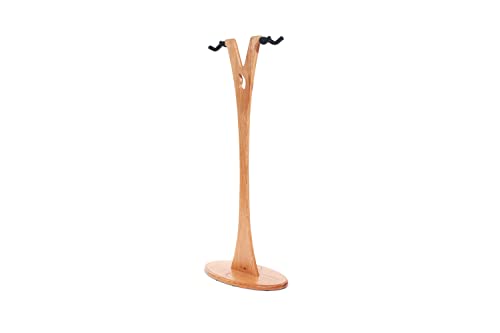 Ruach GS 2 Supporto per chitarra acustica ed elettrica, in legno, colore: ciliegio : Strumenti Musicali