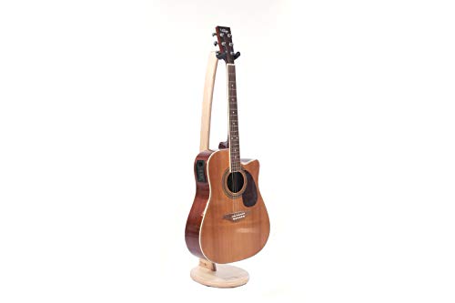 Ruach GS 1 Supporto originale per chitarra elettrica in legno, realizzato a mano in betulla : Strumenti Musicali