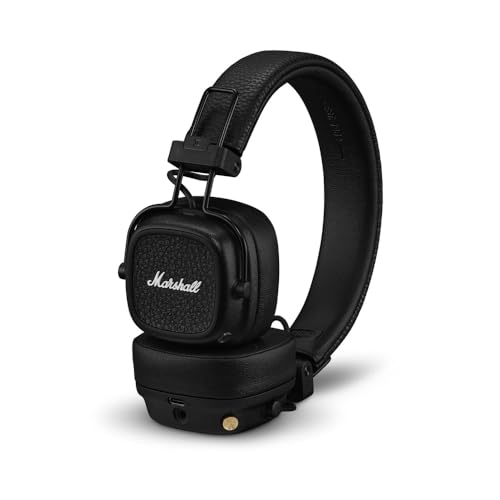 Marshall Major V Cuffie Wireless Bluetooth, 100 ore di riproduzione nero : Amazon.it