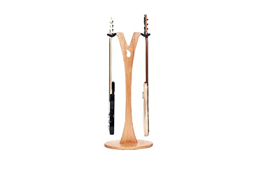 Ruach GS 2 Supporto per chitarra acustica ed elettrica, in legno, colore: ciliegio : Strumenti Musicali