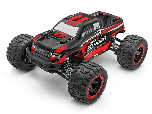 Monster Truck telecomandato 4WD Blackzon Slyder Rosso 1/16 RTR Bambini 7 11 Anni : Giochi e giocattoli