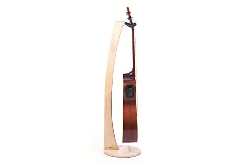 Ruach GS 1 Supporto originale per chitarra elettrica in legno, realizzato a mano in betulla : Strumenti Musicali