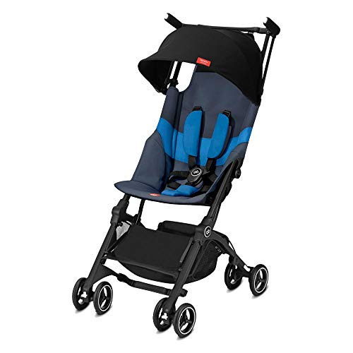 gb Gold Passeggino Pockit All Terrain, Ultracompatto, 0 22 kg, Dalla Nascita a circa 4 anni, Night Blue : Prima infanzia