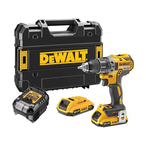 DEWALT DCD791D2 QW Trapano Avvitatore 2 Velocita’ 18V Motore Brushless Mandrino Autoserrante 1.5 13Mm. : Fai da te