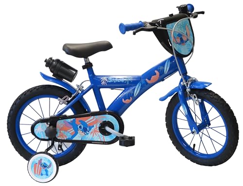 albri 14 Pollici, Bicicletta Stitch Bambino, Blu : Sport e tempo libero