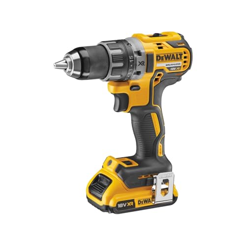 DEWALT DCD791D2 QW Trapano Avvitatore 2 Velocita’ 18V Motore Brushless Mandrino Autoserrante 1.5 13Mm. : Fai da te