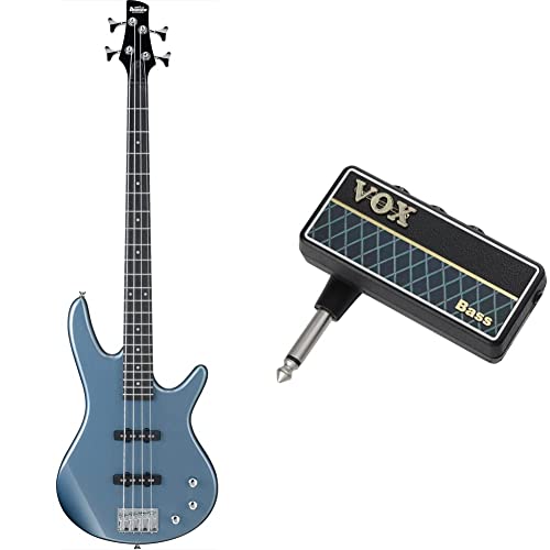 Ibanez GIO GSR180 BEM Basso elettrico a 4 corde, colore: Blu & VOX Amplug 2 Ap2 BS, Bass : Strumenti Musicali