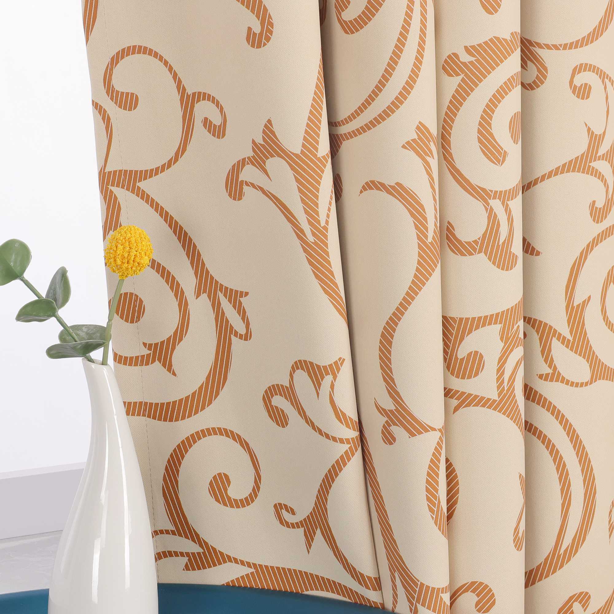 Verdunkelungsvorhänge mit Ösen Blickdichte Gardinen Modern Vorhang für Schlafzimmer Wohnzimmer Ösenschal 1 Stück