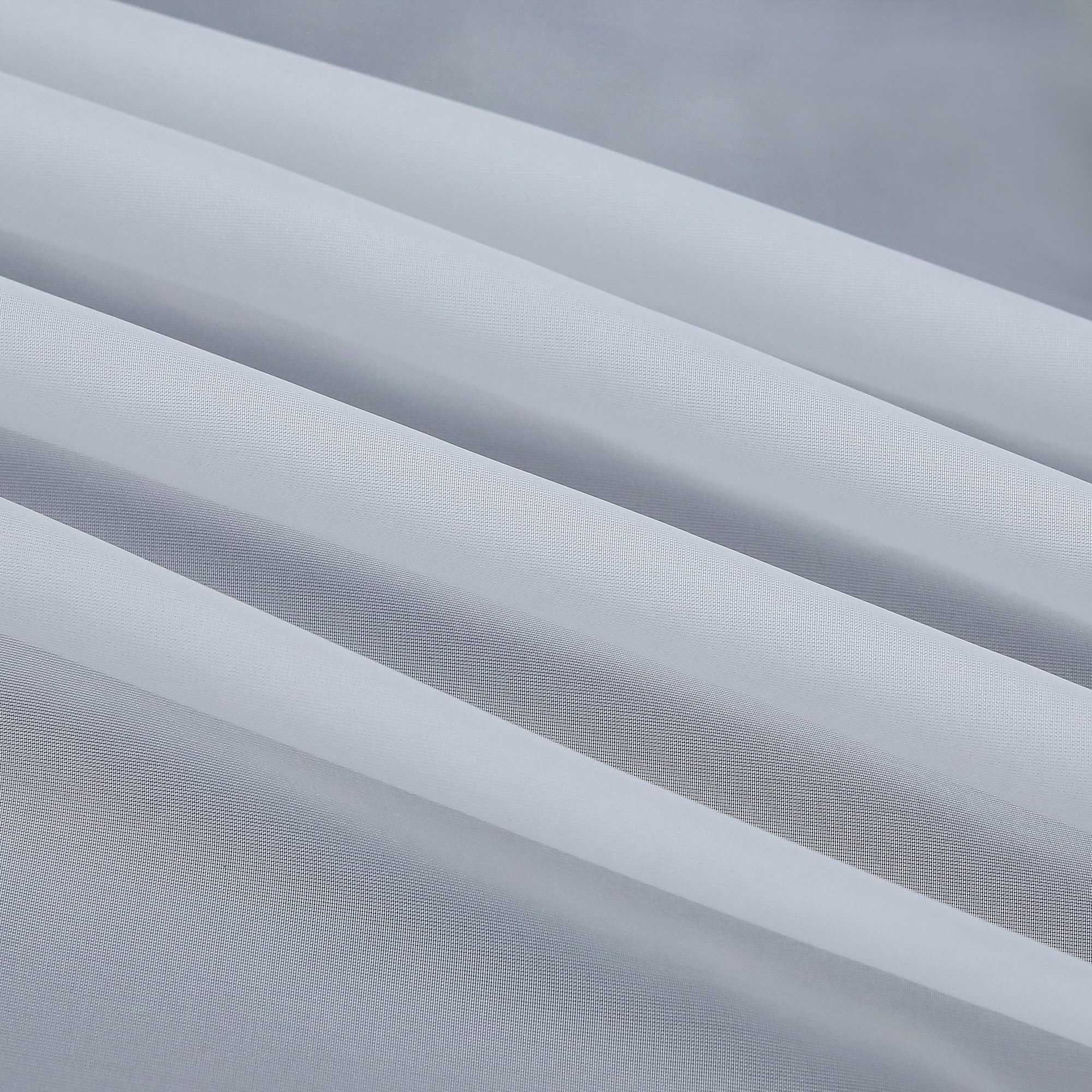 Delien Zweifarbige Fensterdekoration vloants Kurz Gardine 2er-Pack