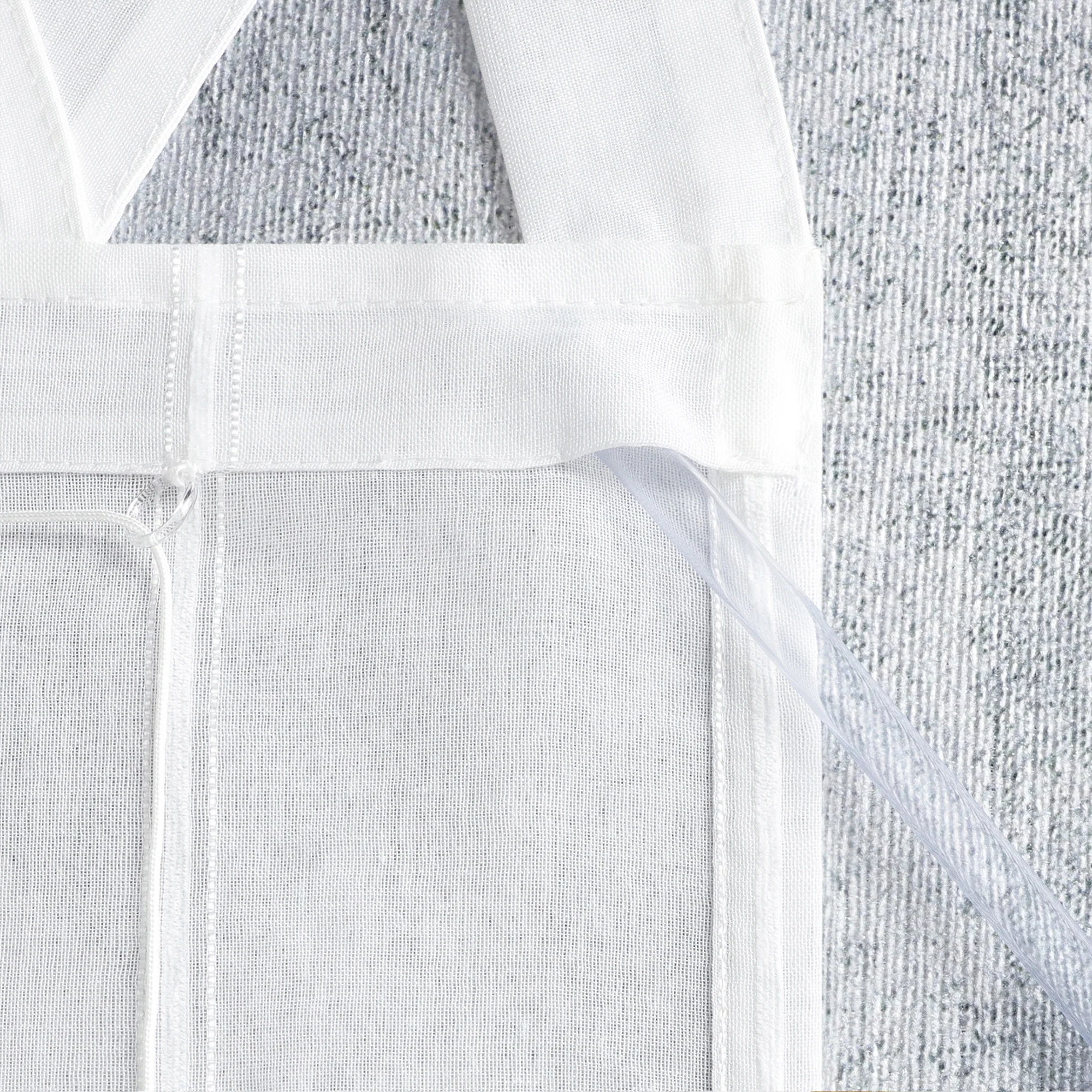 Delien Raffrollo mit Schlaufen und Quasten | Elegantes Design für stilvolle Fenster