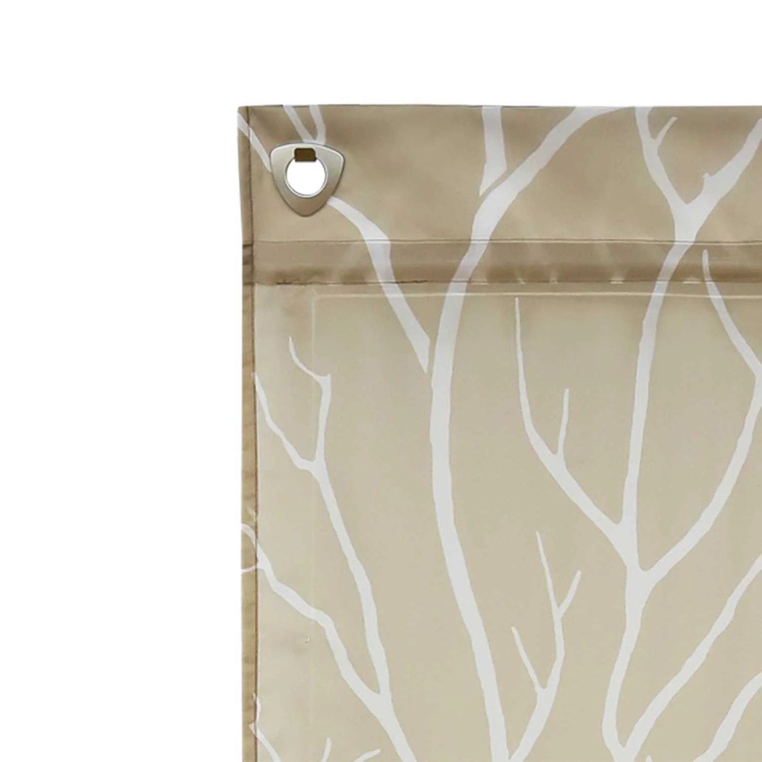 Rollos mit U-Haken halbtransparent Zweigmuster Lichtdurchlässig 1 Stück