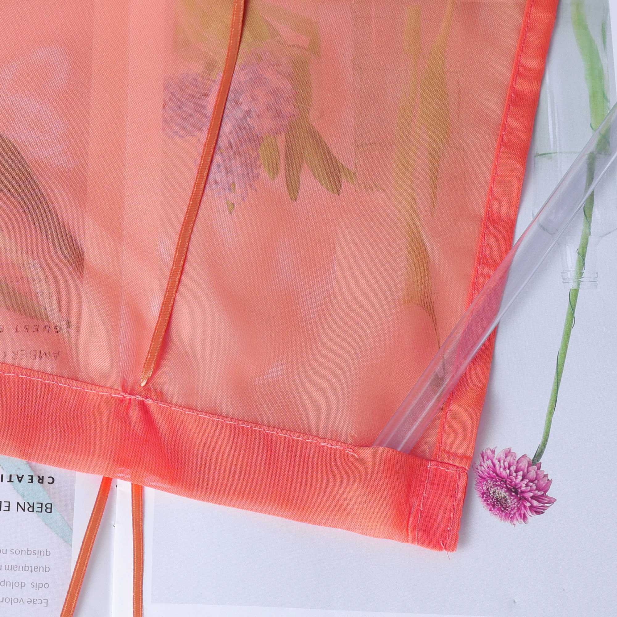 Rollos mit V-Haken halbtransparent lichtdurchlässig Unifarbe hochziehbar 1 Stück