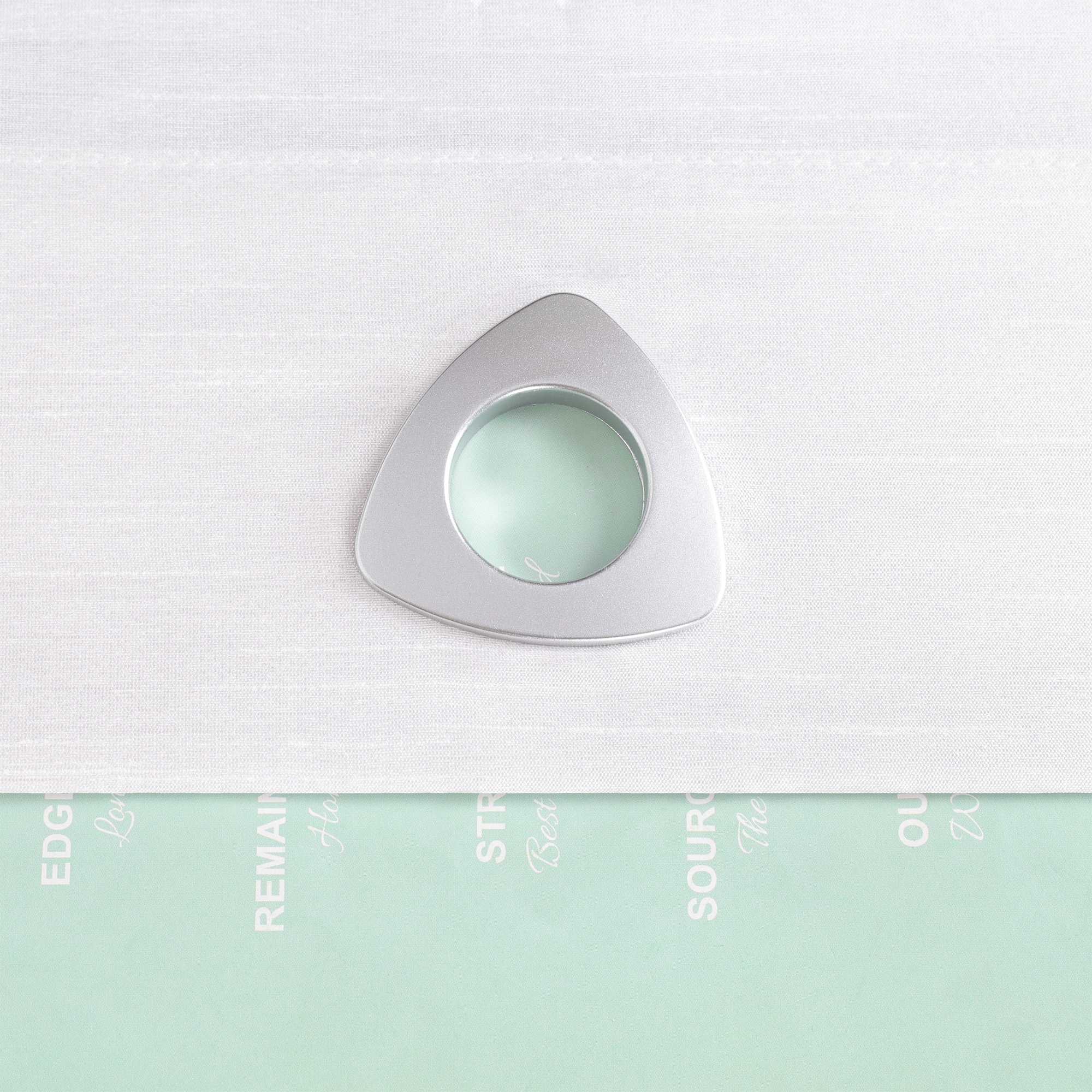 Raffrollo ohne Bohren unifarbe mit feinen horizontalen Streifen