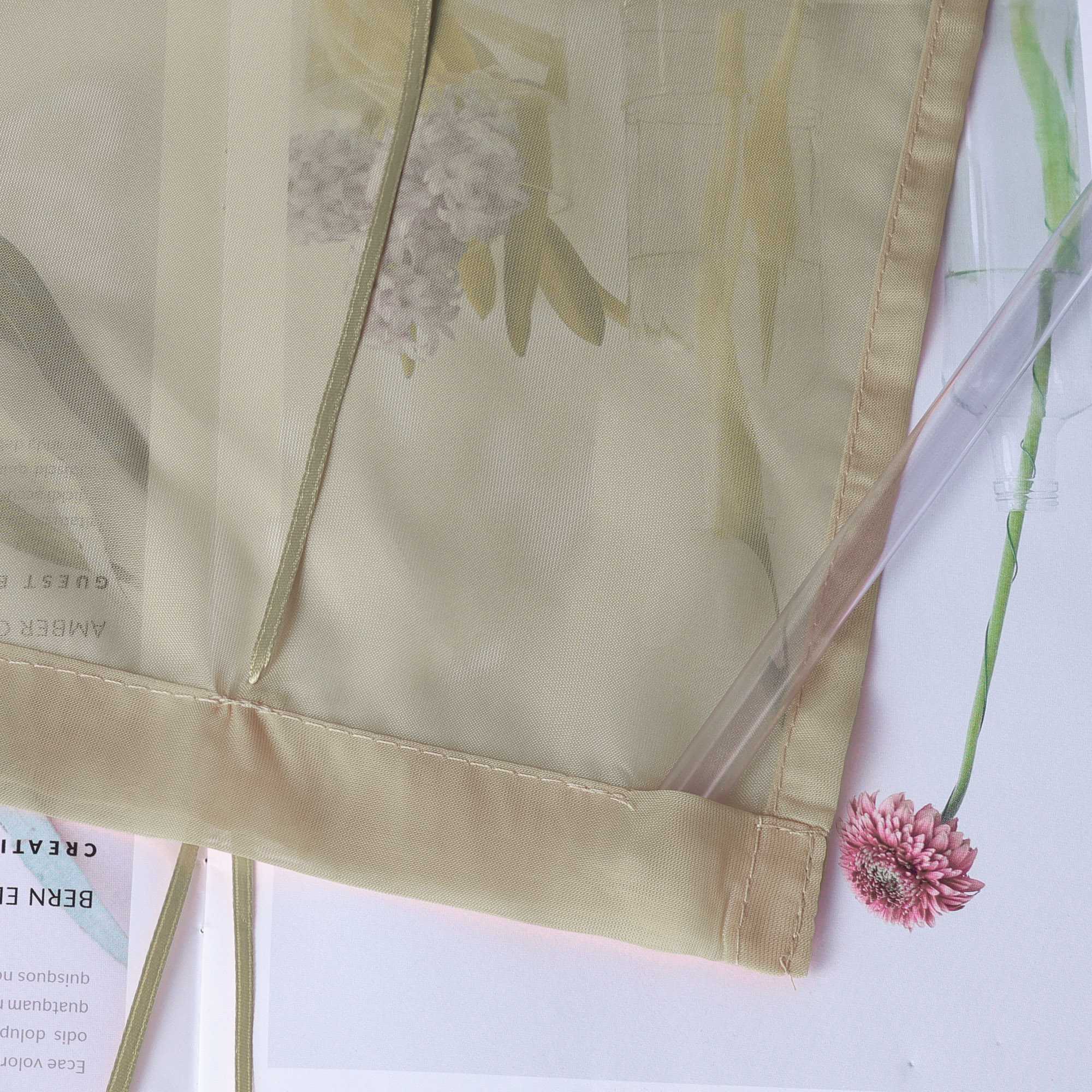 Rollos mit V-Haken halbtransparent lichtdurchlässig Unifarbe hochziehbar 1 Stück