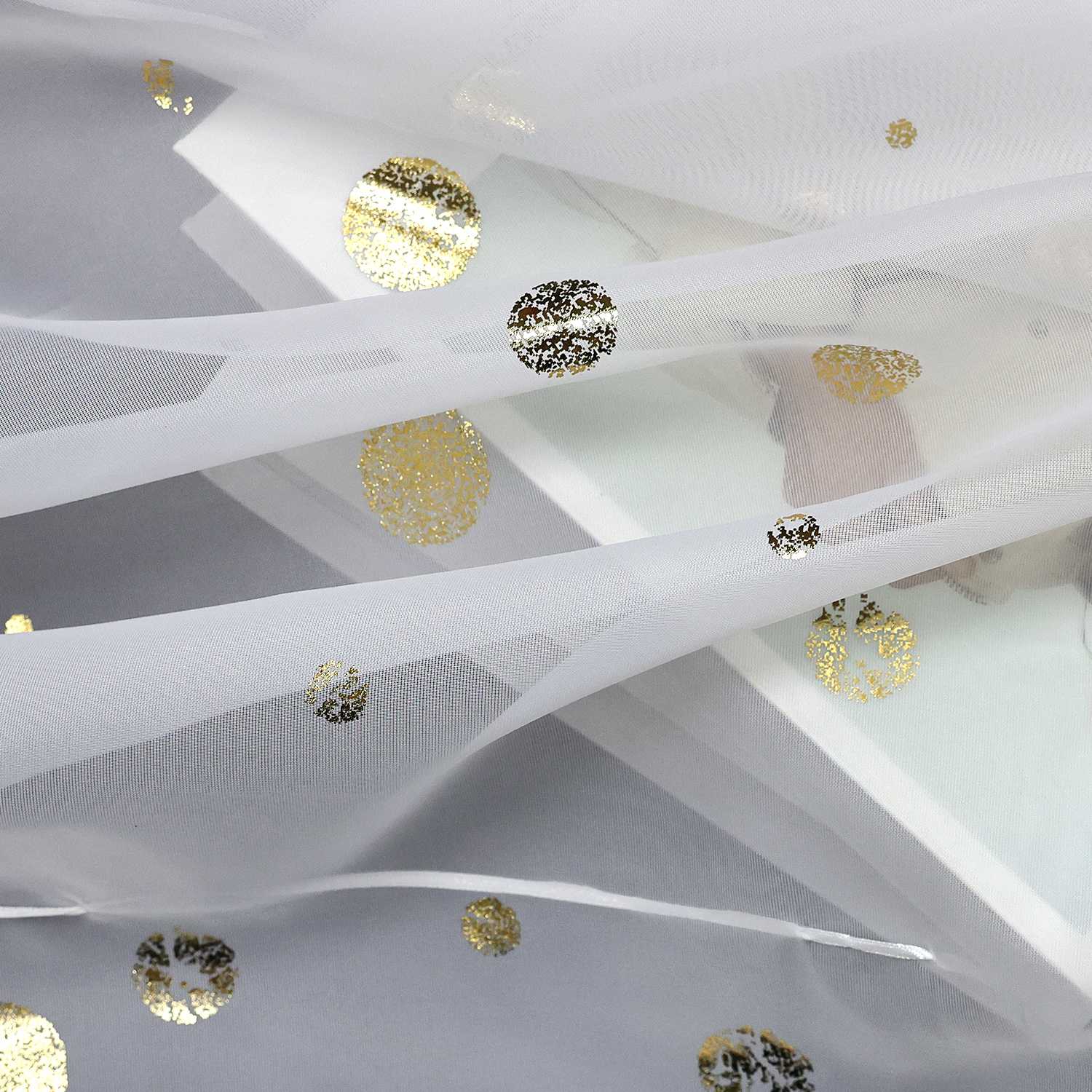 Rollos ohne Bohren Raffgardinen mit V-Haken Ösenrollo Voile Gardinen Transparent Vorhänge Modern Weiß 1 Stück