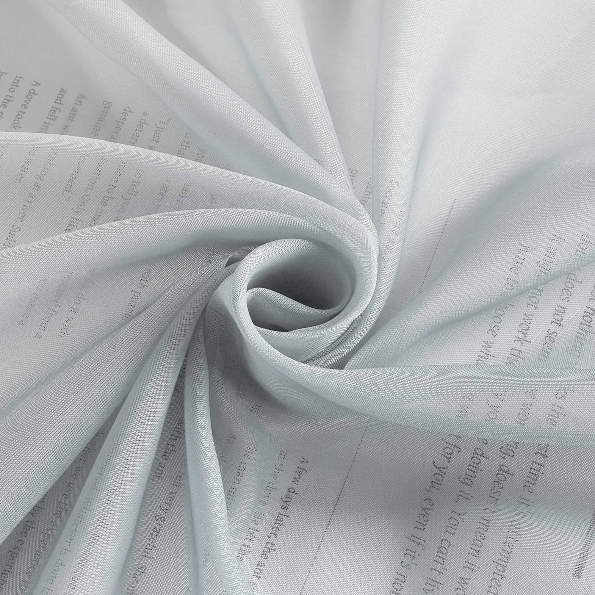 Transparente Vorhänge mit Farbverlauf 2er Set