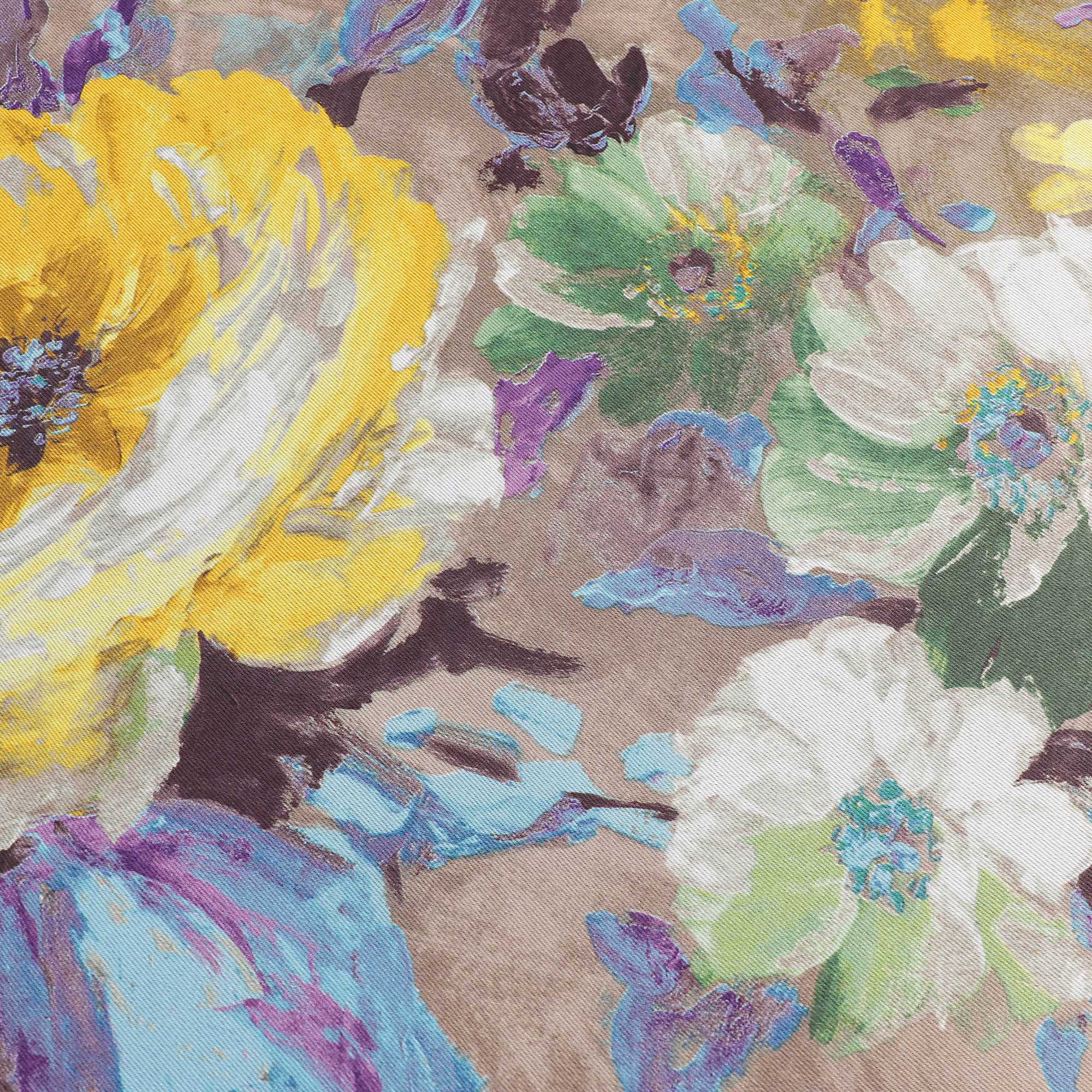 Verdunkelungsvorhänge Blickdichte Gardinen mit Ösen Thermovorhang mit Ölgemälde-Pfingstrosen Schlafzimmer Wohnzimmer 1 Stück