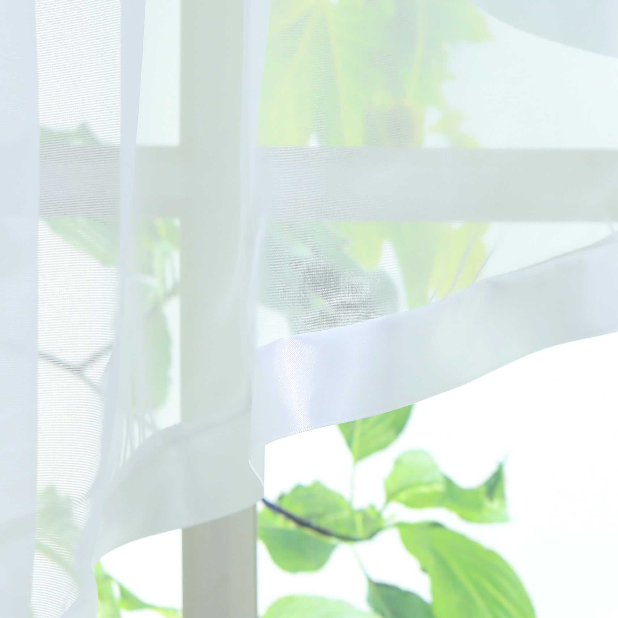 Scheibengardinen Kräuselbandgardine Fensterdeko Kreuzdesign Obere Fensterabdeckung 1 stück